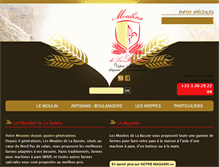 Tablet Screenshot of moulinsdelabassee.com